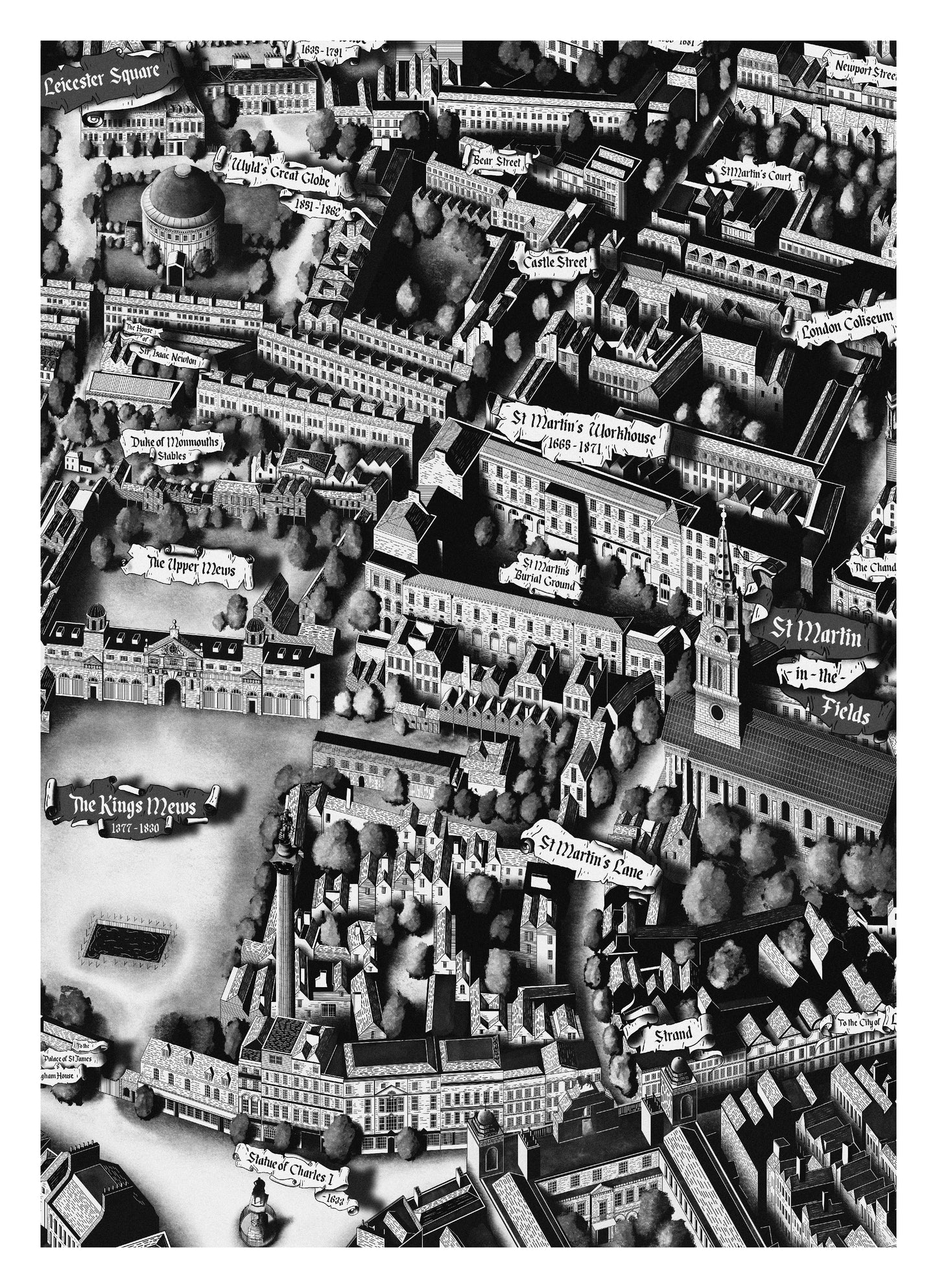Charing Cross part one (A4 print)