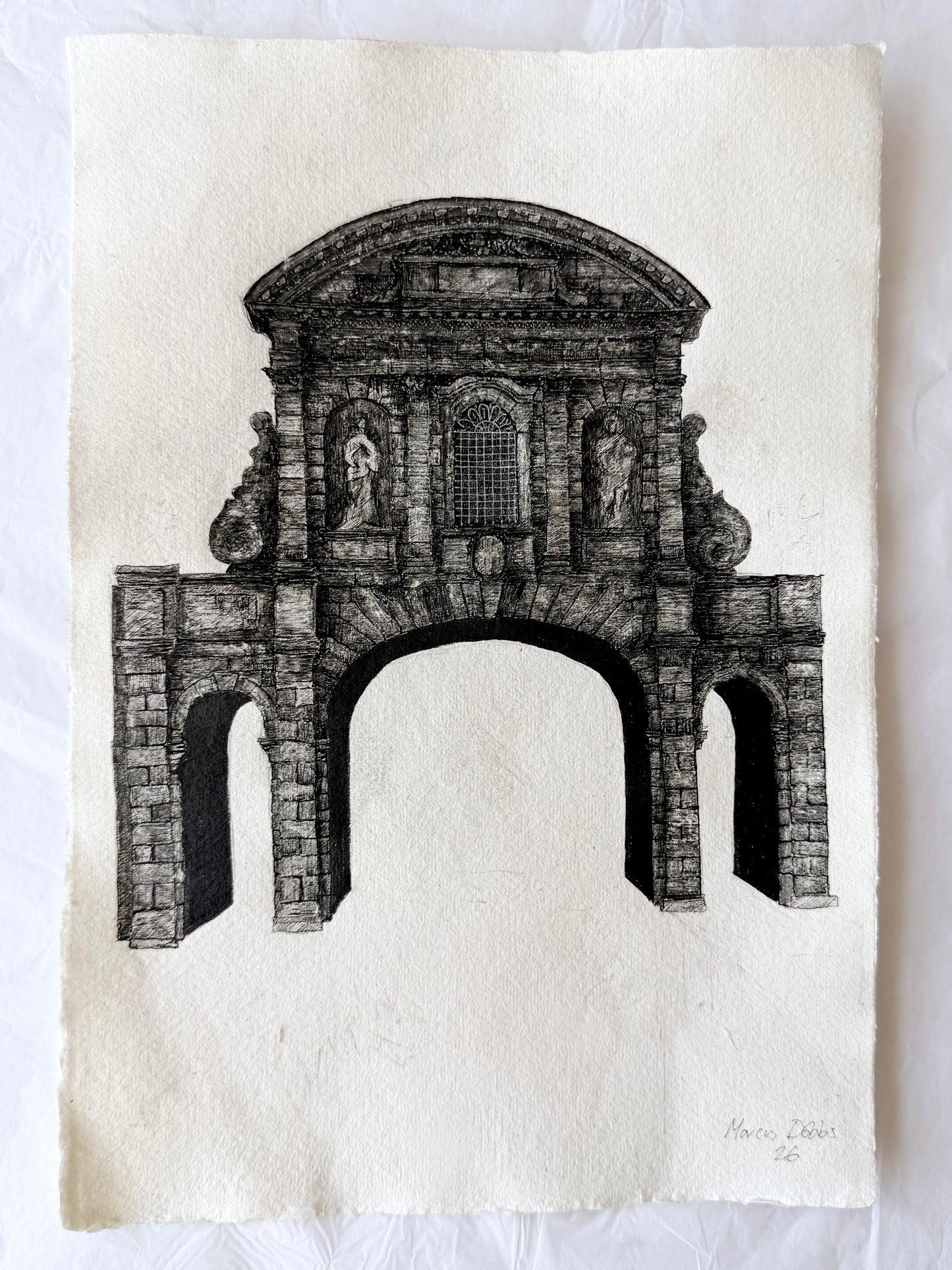Temple Bar (21 x 29.7cm)