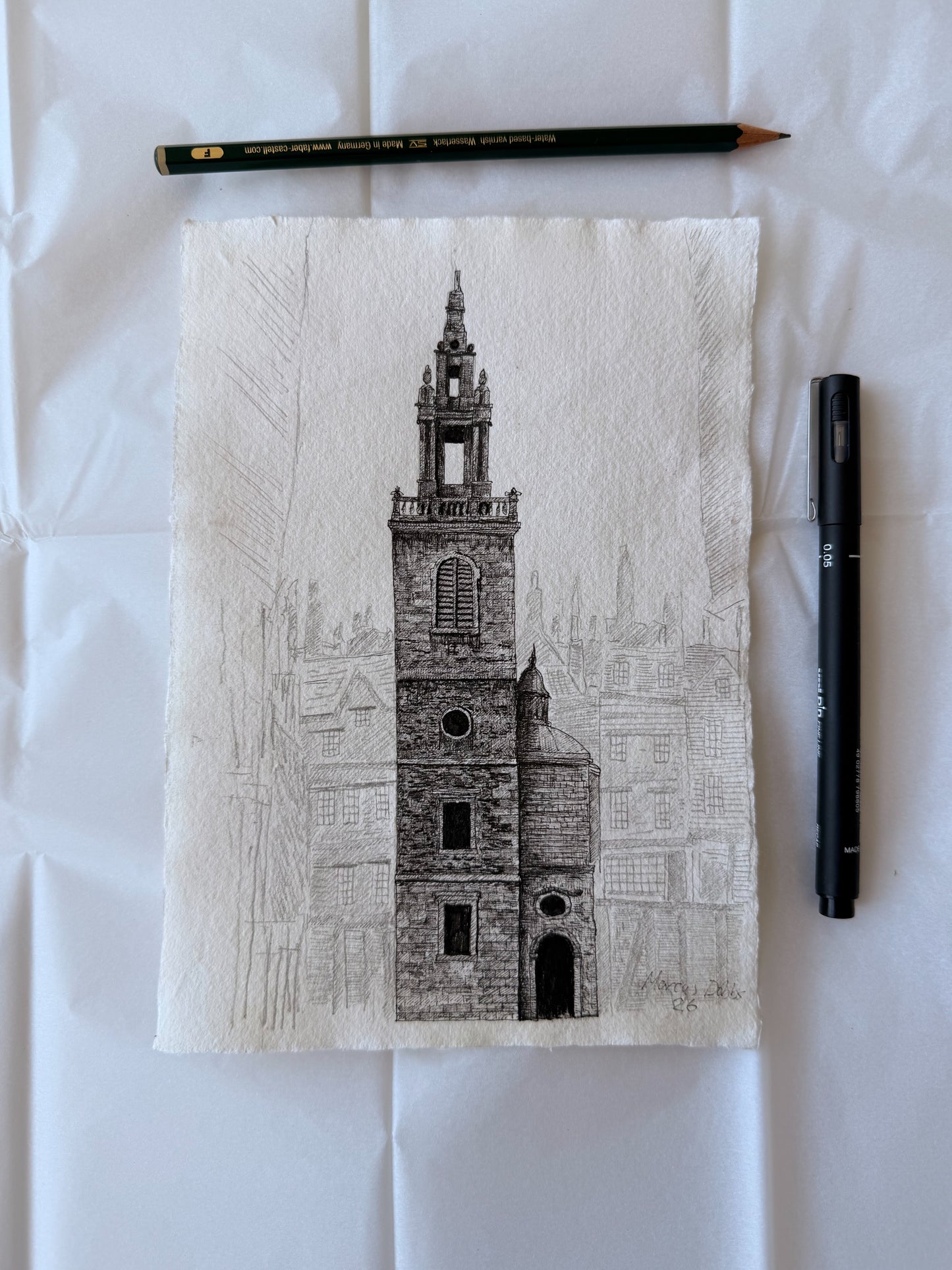 St Stephen Walbrook (14.8 x 21cm)