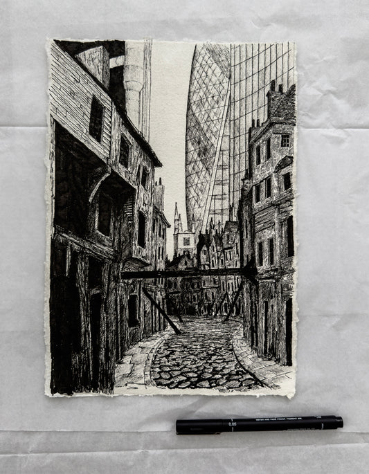 Leadenhall (A4 original sketch)