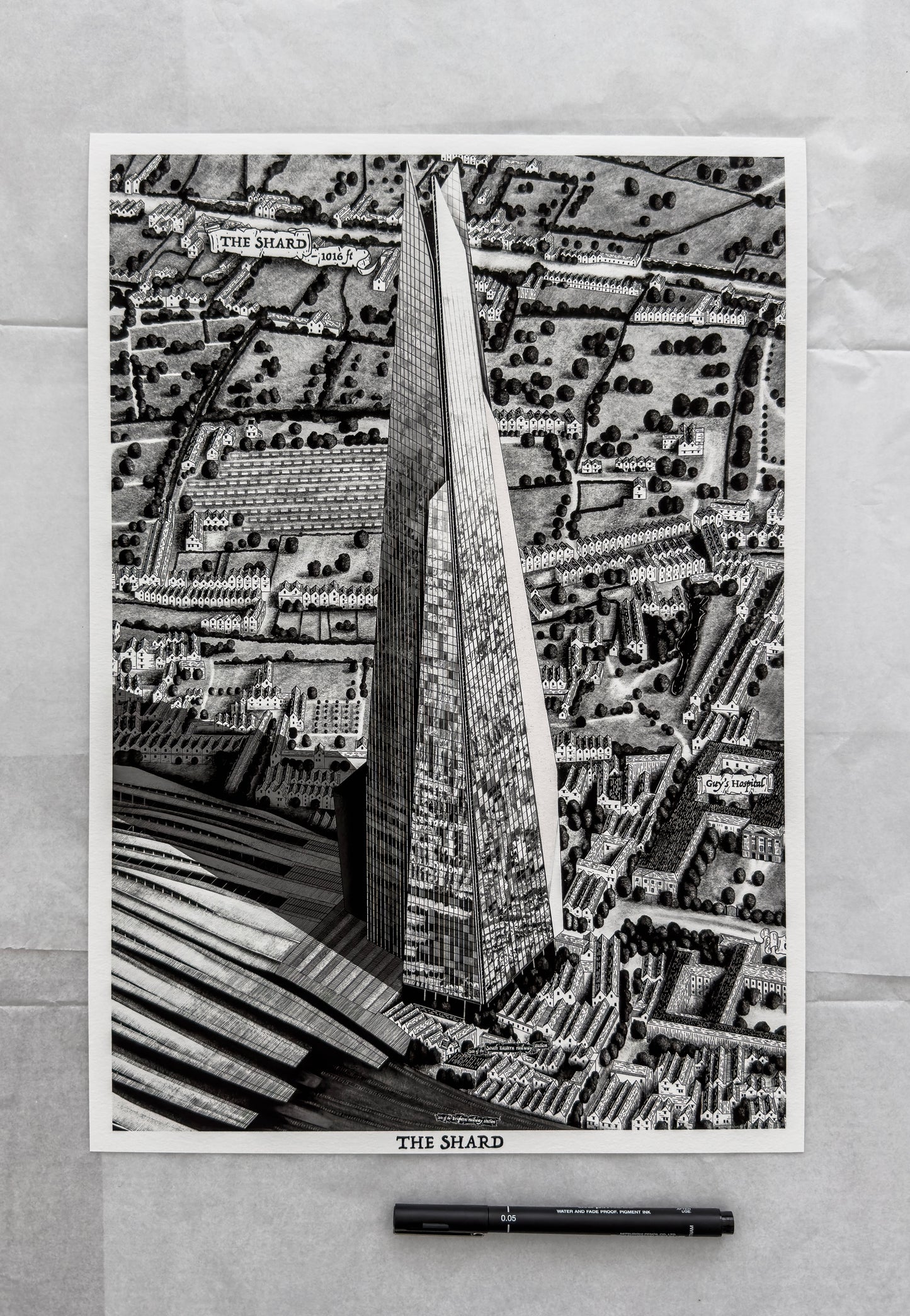 The Shard (A3 Print)