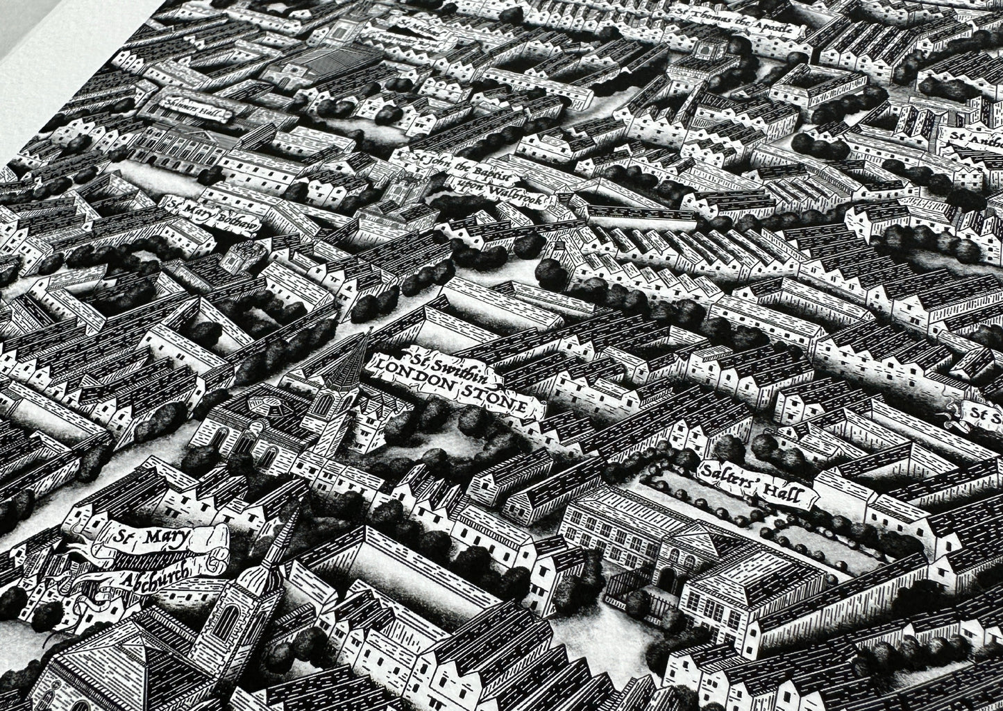 Parte of the City (A1 Mono print 50% off)