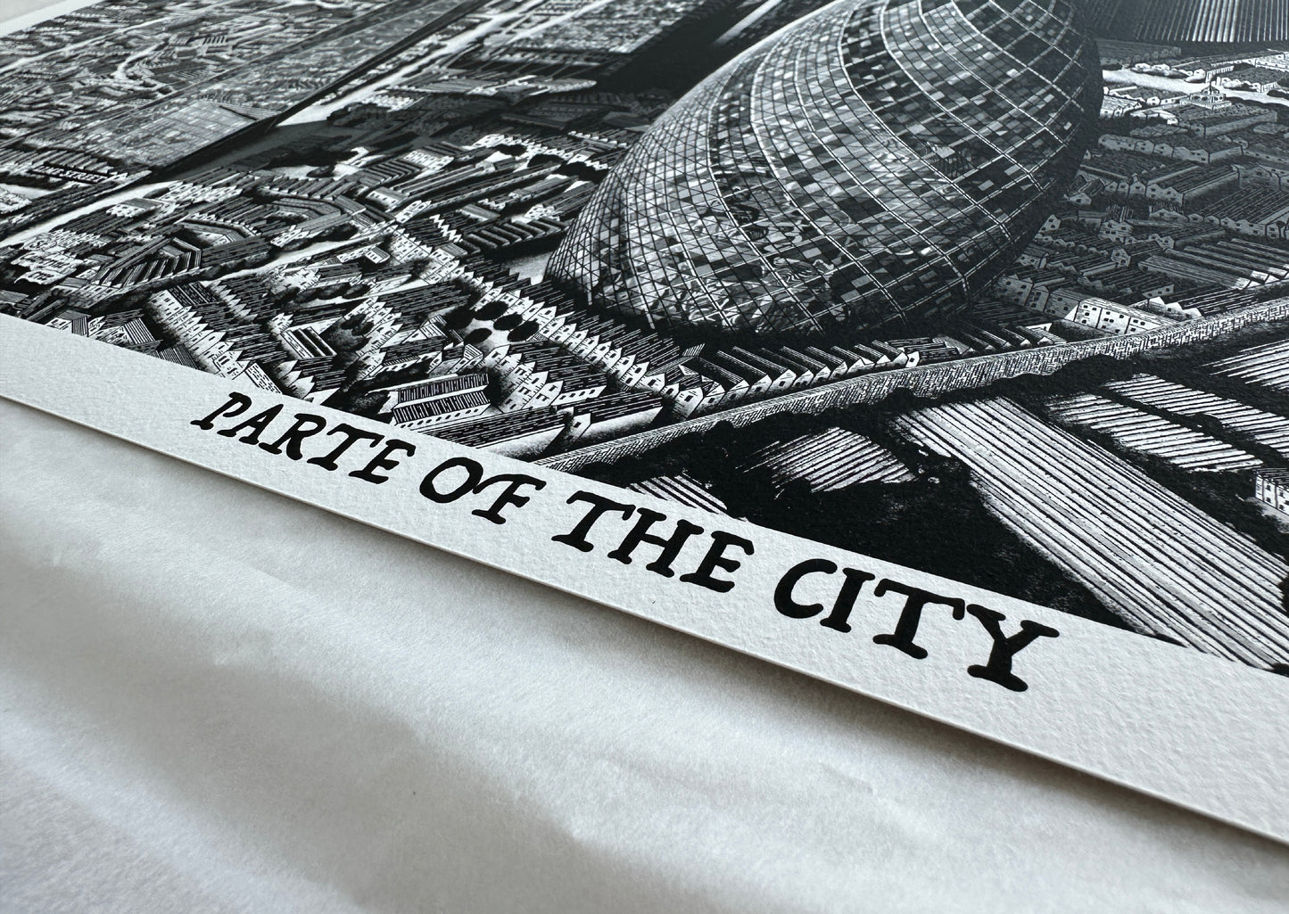 Parte of the City (A1 Mono print 50% off)