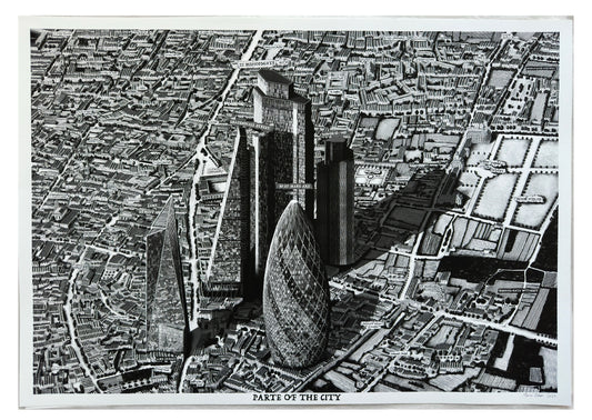 Parte of the City (A1 Mono print 50% off)