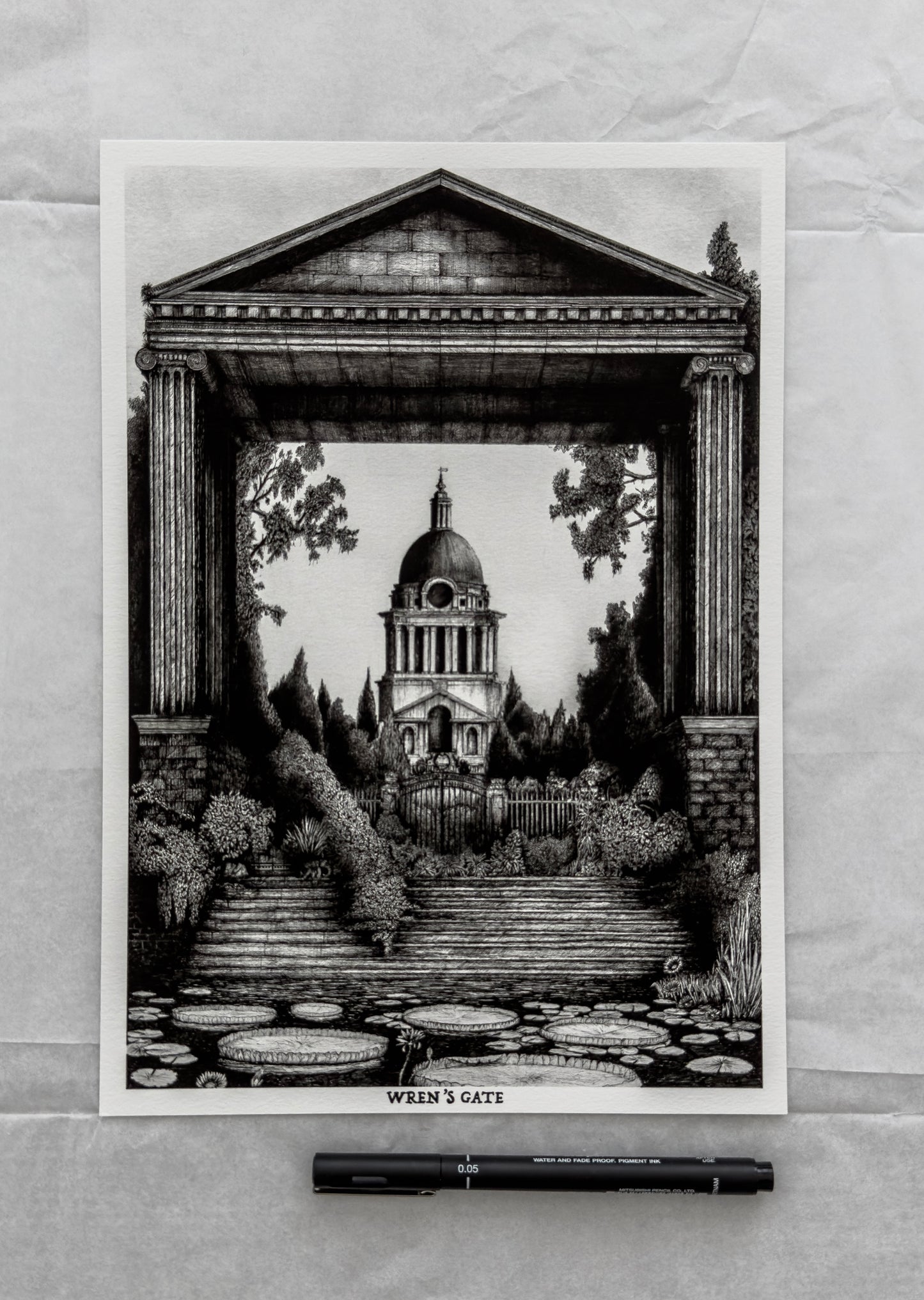 Wrens Gate (A4 print)