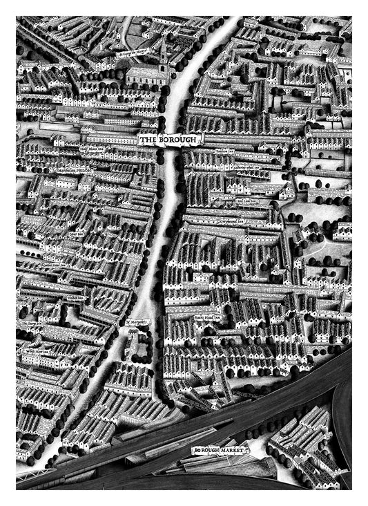 The Borough (A4 print)