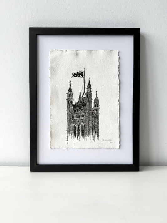 Victoria Tower (21 x 29.7cm)