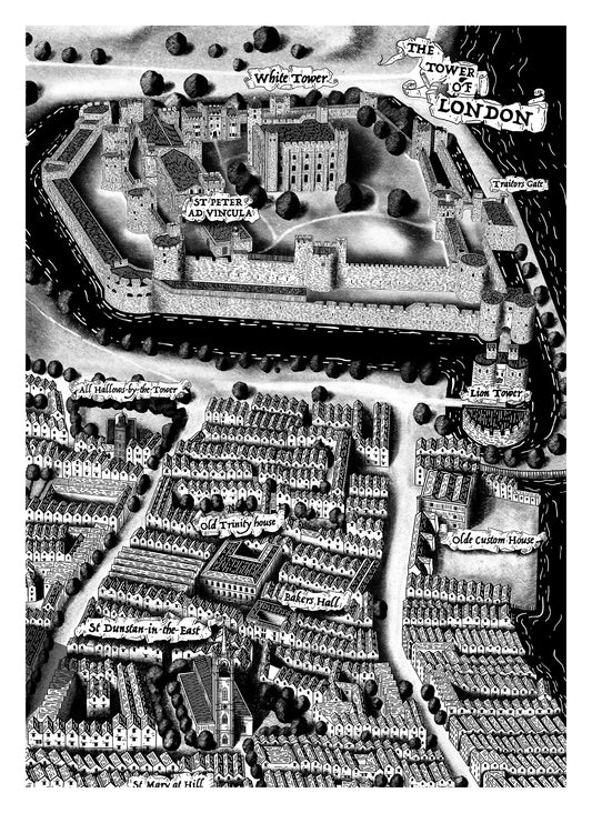 The Tower of London (A4 Print)