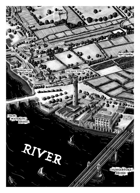 The Southbank (A4 Print)