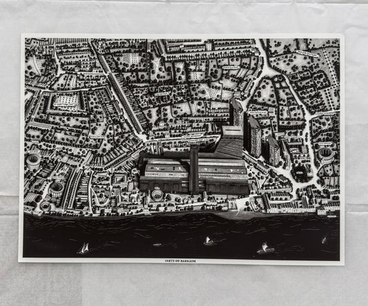 Parte of Bankside ( A3 test print)