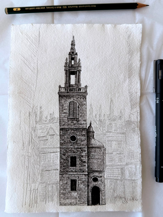 St Stephen Walbrook (14.8 x 21cm)