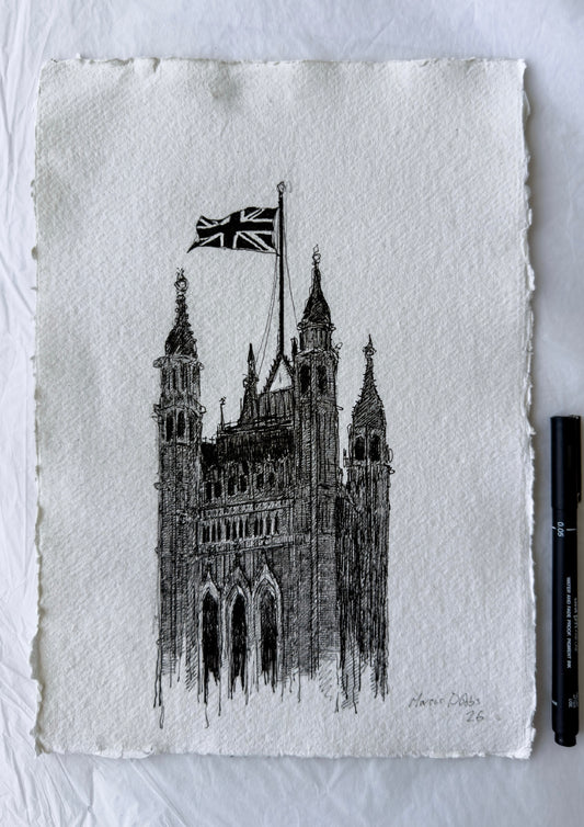 Victoria Tower (21 x 29.7cm)