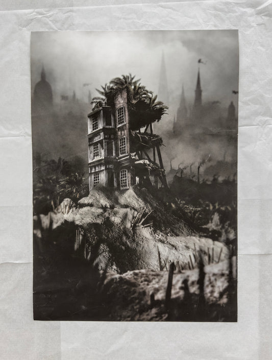 The Old Beach House (A3 test print)