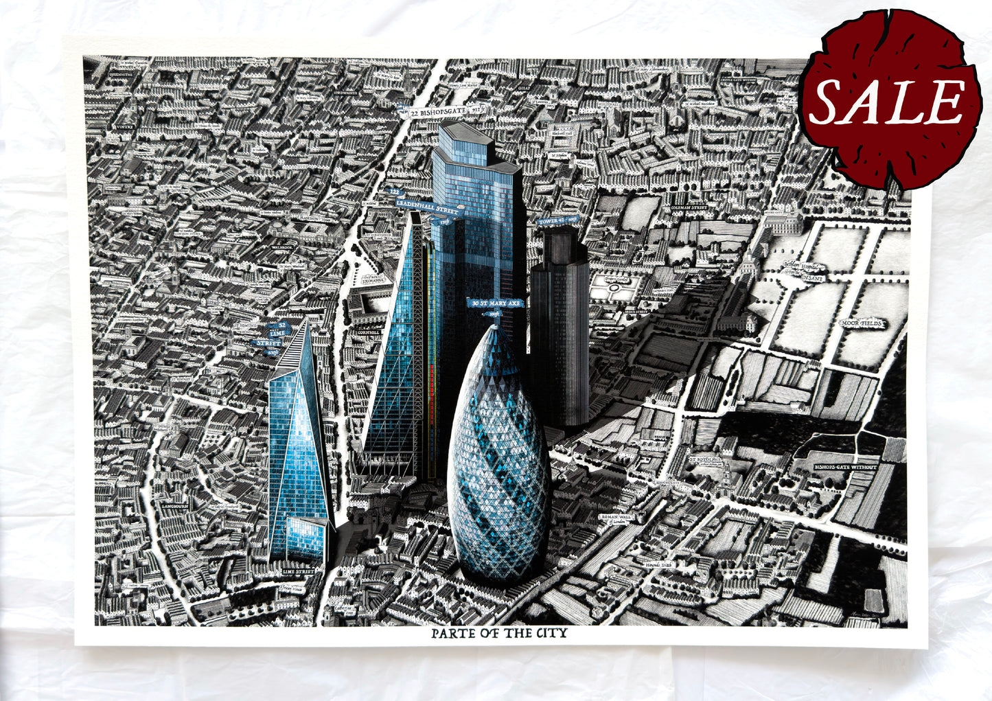 ‘Parte of the City’ - 2025 (16.5” x 23.4”)