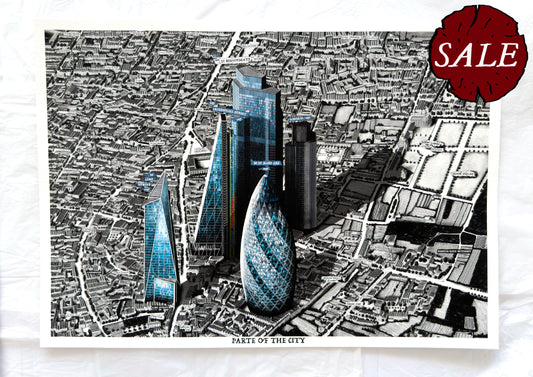 ‘Parte of the City’ - 2025 (16.5” x 23.4”)