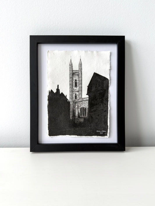 St Mary Aldermary (14.8 x 21cm)