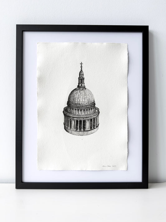 St Paul’s #6 -2025 (29.7 x 42cm)