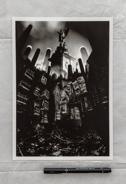 The Towers of Light (A3 test print)