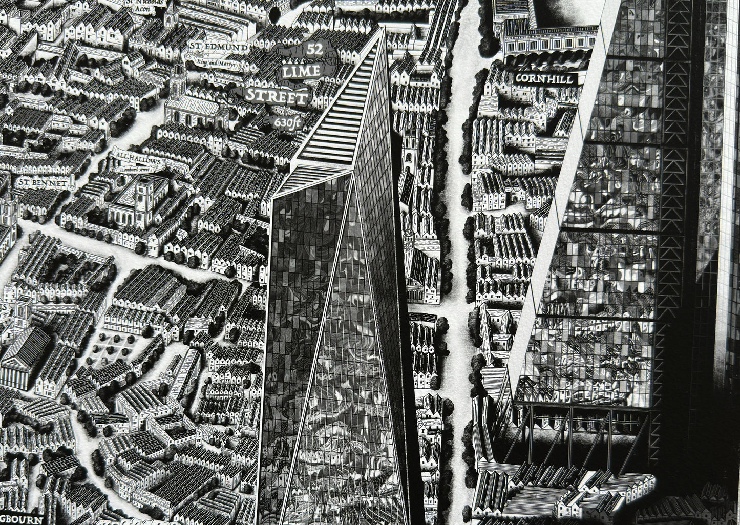 Parte of the City (A1 Mono test print)