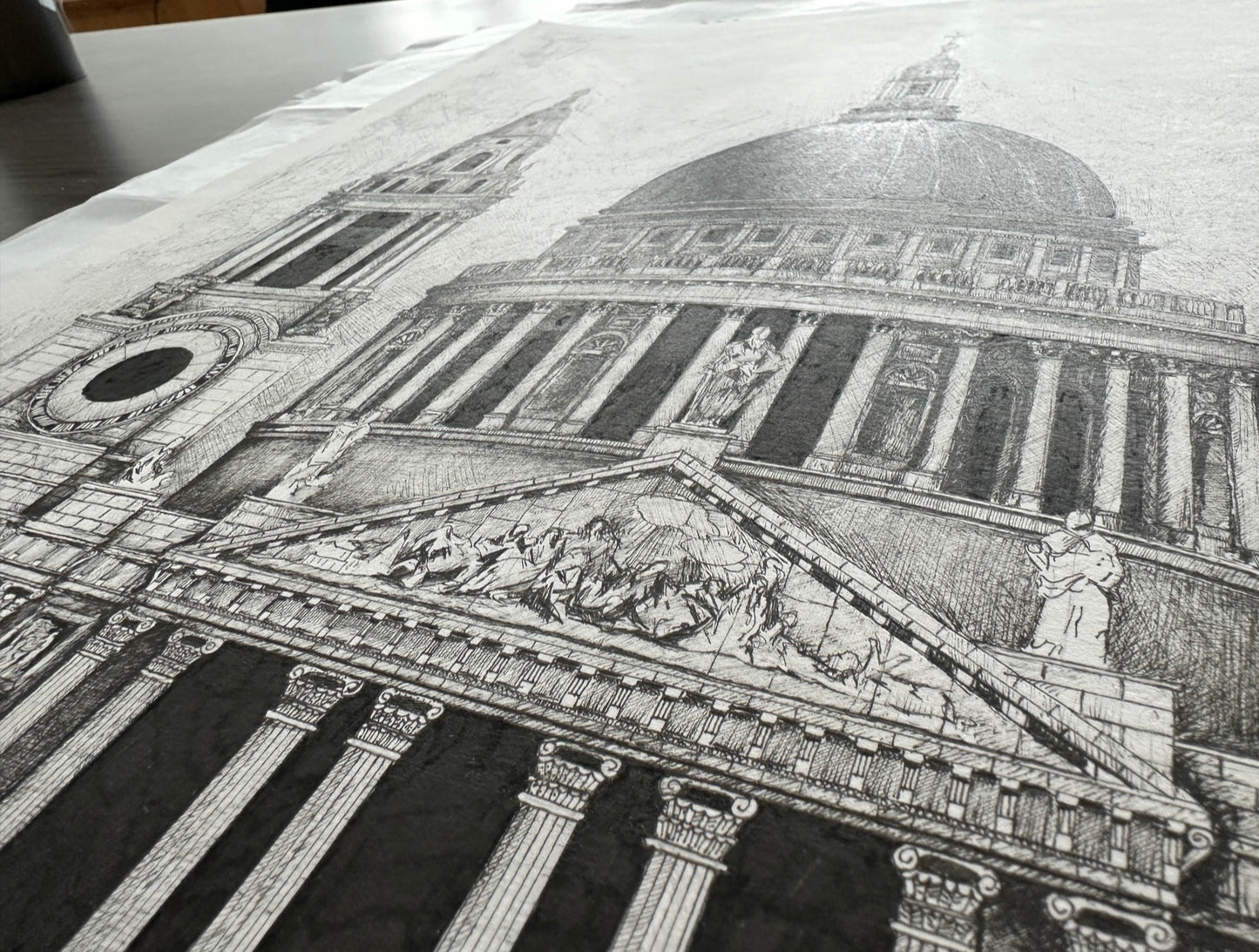 St Paul’s Cathedral (Original A2 Drawing)- 2015