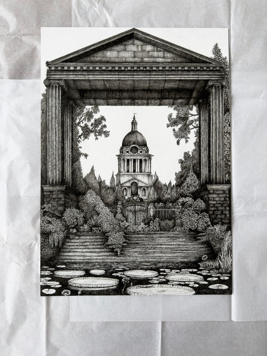 Wren's Gate - (Original A3 Drawing)