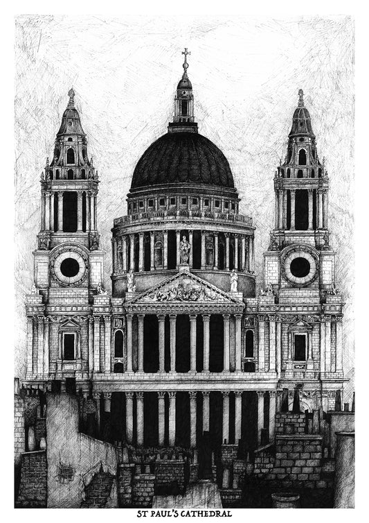 St Paul's Cathedral (print)